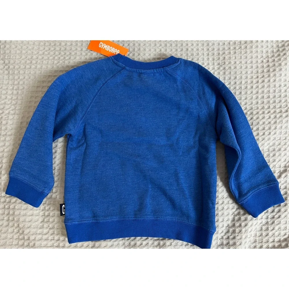 Gymboree Blue Sweatshirt NWT & Baby Gap Gray Fleece Zip Jacket Lot 2T 3T Kids